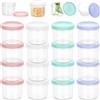 Starvortex 16 Pezzi Contenitori Ermetici per Alimenti Piccoli, 300ML Riutilizzabili Contenitori per Freezer, Piccole Vaschette con Coperchi per Yogurt Pranzo, Sicura per Microonde e Congelatore