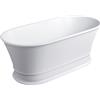 OMNIRES CLASSICA vasca da bagno freestanding, ovale, CLASSICAWWBM, CLASSICA bianco opaco [Vasche da Bagno > Vasche da Bagno Freestanding]