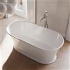 OMNIRES CLASSICA vasca da bagno freestanding, ovale, CLASSICAWWBP, CLASSICA bianco [Vasche da Bagno > Vasche da Bagno Freestanding]