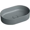 OMNIRES OVO lavabo da appoggio, OVOUNAG, OVO ash grey matt [Lavabi > Lavabi da Appoggio]