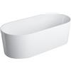 OMNIRES OVO vasca da bagno freestanding, ovale, OVOWWBP, OVO bianco [Vasche da Bagno > Vasche da Bagno Freestanding]