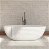 OMNIRES SHELL vasca da bagno freestanding, ovale, SHELLWWBM, SHELL bianco opaco [Vasche da Bagno > Vasche da Bagno Freestanding]