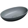 OMNIRES SHELL lavabo da appoggio, SHELLUNAG, SHELL ash grey matt [Lavabi > Lavabi da Appoggio]
