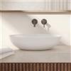 OMNIRES SHELL lavabo da appoggio, SHELLUNBM, SHELL bianco opaco [Lavabi > Lavabi da Appoggio]