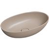 OMNIRES SHELL lavabo da appoggio, SHELLUNDB, SHELL dune beige matt [Lavabi > Lavabi da Appoggio]