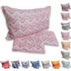 GX GARGIX Set completo lenzuola matrimoniale singolo letto fantasia 3d in microfibra (LMS-5, SINGOLO)