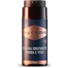 King C. Gillette CREMA IDRATANTE VISO E BARBA, Ammorbidisce La PELLE e La BARBA Incolta, Profumazione King C., Vitamina B, 100ml, per la CURA DELLA BARBA, Idea Regalo Uomo