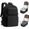 coofay Zaino Sottovuoto Viaggio con Pompa Zaino da Viaggio Aereo Bagaglio a Mano Sottovuoto Zain Ryanair 40x20x25 Sottovuoto Airback Zaini da Viaggio