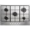 Indesit THP 752 IX/I 1 Piano Cottura da Incasso a Gas 75 cm 5 Fuochi Acciaio Inox Griglie Smaltate Linea in acciaio inossidabile - THP752IX/I1