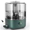 Vankarr Umidificatore camera da letto 5 l, Vankarr Ultrasuoni 28 dB Silenzioso Air Humidifier TopFill Umidificatore per ambienti con ugello girevole a 360°, Aumenta l'umidità per cameretta dei bambini,