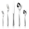 Alata Vienna 18/10 acciaio inox lucido, set di posate 12 persone, posate 60 pezzi, lucido, lavabile in lavastoviglie