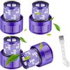 talifoca Filtro per Dyson V10 SV12, 4 Pezzi Lavabile per Dyson V10 SV12 Aspirapolvere Cyclone Series, Lavabile Cyclone Animal Absolute Total Clean Aspirapolvere Parti di Ricambio, Sostituisci # DY-969082-01