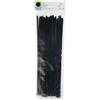 VoltShine Borsa da 50 fascette nere 7,6 x 450 mm, 100% nylon 66, resistenti e durevoli, ideali per fissare e organizzare i cavi.