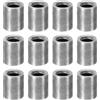 PATIKIL Distanziali Acciaio M4 24pz Distanziali Metallici Acciaio 4 Mm ID x 8 Mm OD x 10 Mm L Vite Distanziale Acciaio Carbonio Distanziatore Rotondo per Bulloni a Vite M4 o 1/6