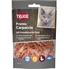 TRIXIE Premio Carpaccio Snack per gatti - Petto d'anatra e pesce - 20 g