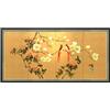 Red Lantern ORIENTAL FURNITURE Uccelli Seta-LOVEBG Amore sulla Tradizionale Gold Leaf