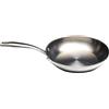 WECOOK! PRO Padella in Acciaio Inox 18/10 Ø 20 cm - Adatta per Induzione e Forno - Fondo Triplo Strato - Manico Ergonomico Rivettato - Lavabile in Lavastoviglie - Resistente