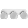 LEDVANCE Apparecchio LED da Parete e Soffitto con 3 Faretti per il Bagno in Alluminio Alta Qualità,Colore della Luce Regolabile con Interruttore a Parete(Bianco Caldo/Bianco Freddo),IP44,3X7W,LED SPOT