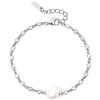 Mabina Gioielli - Bracciale Donna - Bracciale con perla coltivata e punti luce - 533655