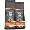 DER-FRANZ caffè, Aromatizzato alla cannella, macinato, 2 x 500 g
