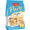 Lago 1968, Party Vaniglia 250g, Wafer con Vellutata Crema Vaniglia 74% con 5 Strati Friabili di Wafer