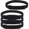 BOXOB 4pz Cinghia Elastica per Lampada Frontale, Fascia di Ricambio per Lampada Frontale Cintura Comfort per Lampada Frontale Supporto Per Cinghia per Lampada Frontale per Black Diamond Petzl Energizer