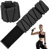 KOOOGEAR 2 pesi da polso, pesi alla caviglia, pesi regolabili in silicone, per fitness, movimento, corsa, jogging, ginnastica (2 pezzi, grigio)