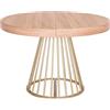 Menzzo Soare Tavolo, Quercia Chiaro, L110 x P110-160-210-260 x H76 cm