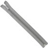 Aerzetix - Set di 10 Cerniere Lampo a Spirale N°5 25 cm separabili con cursore - in Metallo Nylon Poliestere - Colore Grigio - per Cucito Artigianato creazioni Tessili