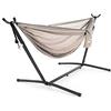Vivere Amaca in rete con supporto (280 cm) - Sand/Sky