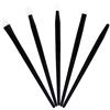 Healeved 1set Pennelli Silicone Per Trucco Per Ombretto Rossetto Eyeliner e Sopracciglia Facile Da Pulire e Riutilizzabile Adatto Per Uso Quotidiano e Professionale