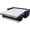 Kiby® Materasso per Divano Letto 160x190 alto 12cm, (Certificato OEKO-TEX® e CERTIPUR™), Tessuto 3D Termoregolabile, Sfoderabile e lavabile