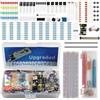 Binghe Starter kit per Componenti Elettronici con 830 fori Breadboard Transistor Resistenza Condensatori Cicalino LED Cavo Resistore LED Diversi Componenti Compatibile con Arduino con Raspberry Pi