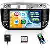 SIXWIN [4+64G]SIXWIN Autoradio Android 13 con CarPlay/Android Auto/Mirror Link per FIAT Punto 2012-2016,7 Pollici HD TouchScreen Schermo Navigatore WiFi Bluetooth 5.0 FM/RDS 32EQ