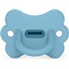 Suavinex Succhietto silicone butterfly color essence azzurro 6-18 mesi - suavinex