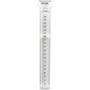 Taylor ClearVu 2700N - Pluviometro con staffa di montaggio, misura e monitora le precipitazioni, facile da leggere per cortile, patio, giardino e prato, 12,7 cm, trasparente
