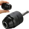 Bulevisiter Adattatore professionale per mandrino per trapano con sistema di cambio rapido 2-13 mm, gamma di serraggio 1/2-20UNF, supporto resistente per punte da trapano per utensili elettrici