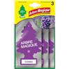 Arbre Magique Tavola 102708 Profumo per Auto Arbre Magique Tris Lavanda
