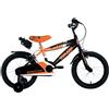 Volare Bicicletta Per Bambini 16" Serie Sportivo Arancio Con 2 Freni Borraccia E Parafanghi Volare 33995 - Biciclette E Tricicli