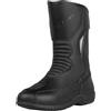 Texpeed Stivali Da Moto Uomo CE Omologati Impermeabile - Protettivi Da Moto ScarpeIin Pelle da motociclista Rialzate - Nero - Lunga durata - Taglia 44 EU