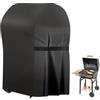 Joyan Copertura Barbecue da Esterno, Telo Copri Barbecue Oxford 210D, Resistente Alle Intemperie, Resistente ai Raggi UV e Agli Strappi, Impermeabile Telo di Copertura per Barbecue a Gas (77x67x110 cm)