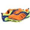 KD VX Track Shoes Athletic Running Sneakers Sprint Field Racing Spike Scarpe con Punta Rimovibile, Arancione Blu Bolt Orange Blue, 34.5 EU