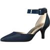 Anne Klein Fabulist Synthetic, Scarpe décolleté Donna, Blu Mare, 36.5 EU