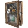 GraduatePro Cornice 3D 20x25 Profonda con vetro per Oggetti in Legno da Parete Tavolo Regalo Decorativo