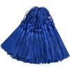 Hetuyon 100 pezzi mini ciondoli nappe setose fatti a mano pendenti per creazioni fai da te, segnalibri, creazione di gioielli, borse, portachiavi decorativi, ghirlande e accessori per feste (blu marino)