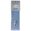 Daiso Sanrio Cinnamoroll - Fasce per capelli ricamate in tessuto di cinnamoroll, 18 cm × 6,6 cm, per lavare il viso, trucco (blu)