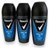Rexona '3 X Rexona Men Cobalt Dry Deo Roll On - 50 ML