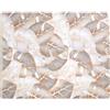 SaRani Tovaglia per Tavolo, Copritavolo Plastificato Antimacchia Impermeabile a Fantasia Foglie con Bordino (6 posti (120x160 cm), Beige)
