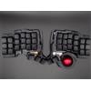 Senza marchio Mini tastiera trackball wireless Charybdis