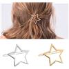 Yheakne Fermaglio per capelli a forma di stella, stile vintage, in metallo, per capelli e capelli, accessori decorativi per capelli per donne e ragazze (oro)
